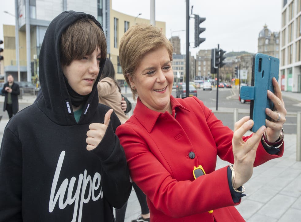 Nicola Sturgeon said there is a ‘growing sense’ that the UK in its current state is not serving the people of Scotland, Wales or Northern Ireland (Lesley Martin/PA)