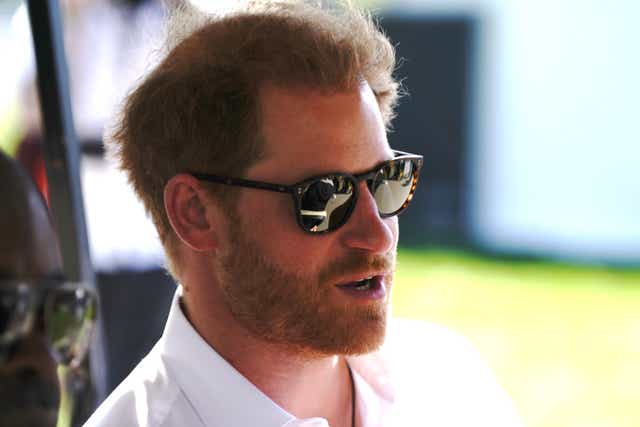 The Duke of Sussex launched his campaign on Maori Television (Aaron Chown/PA)