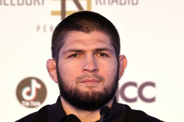 <p>Former UFC champion Khabib now coaches and promotes fighters</p>