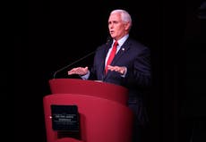 Pence wont rule out running against Trump in 2024