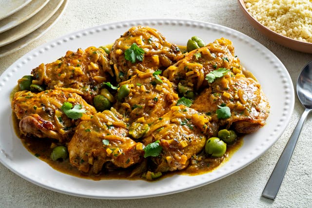 <p>Tagine is the name of a dish as well as the vessel in which it is cooked</p>