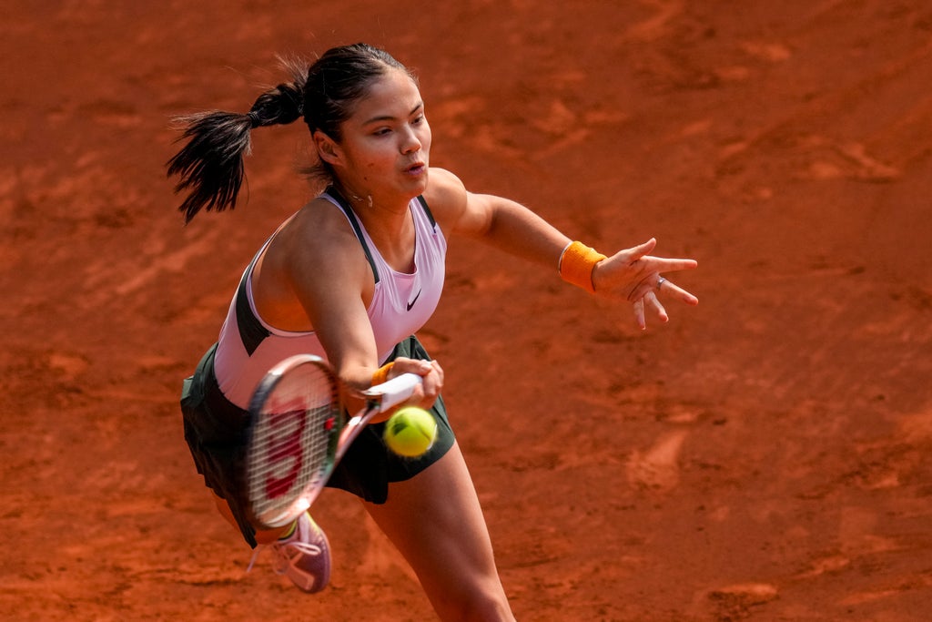 How to watch Emma Raducanu’s match at the Italian Open today