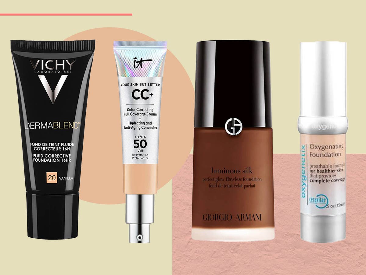 best foundation for combination skin full coverage