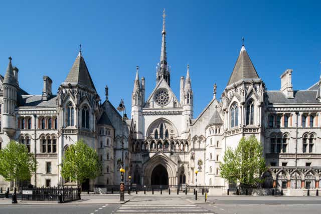 The Royal Courts of Justice will see the seven day trial starting from Tuesday (Aaron Chown/PA)