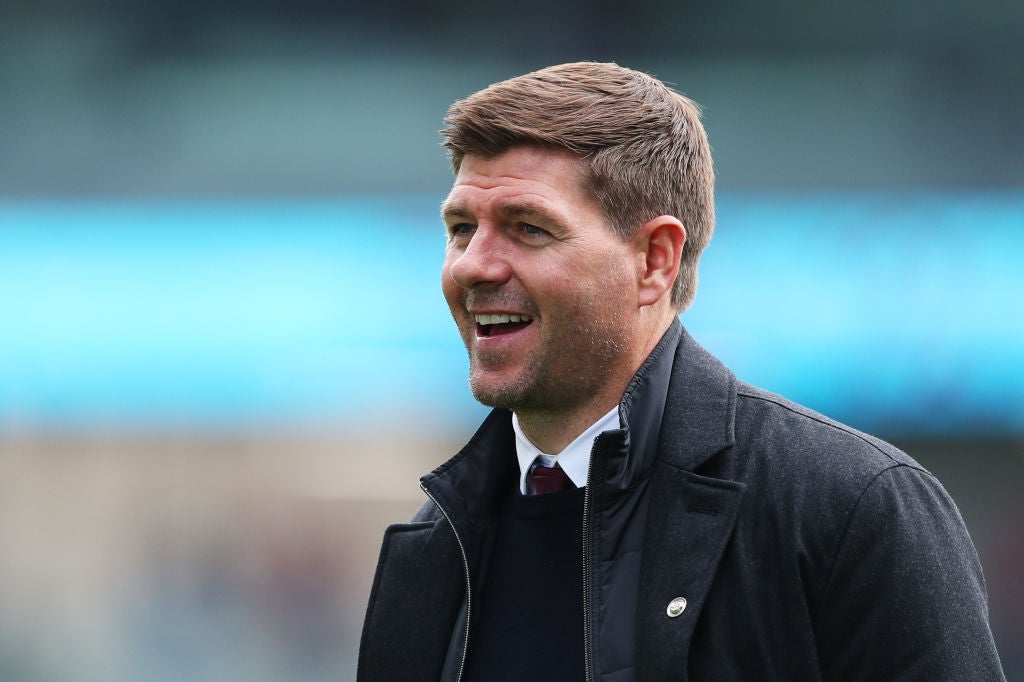 Gerrard has been in charge of Villa for a season