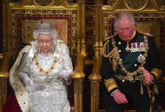 The Queen and the Prince of Wales (Victoria Jones/PA)