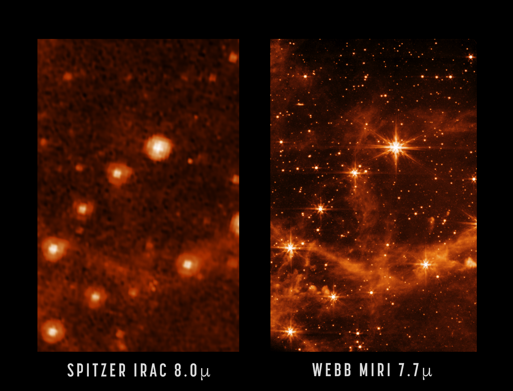 James Webb Space Telescope observations to change astronomy forever – (NASA/JPL-Caltech [left], NASA/ESA/CSA/STScI [right])