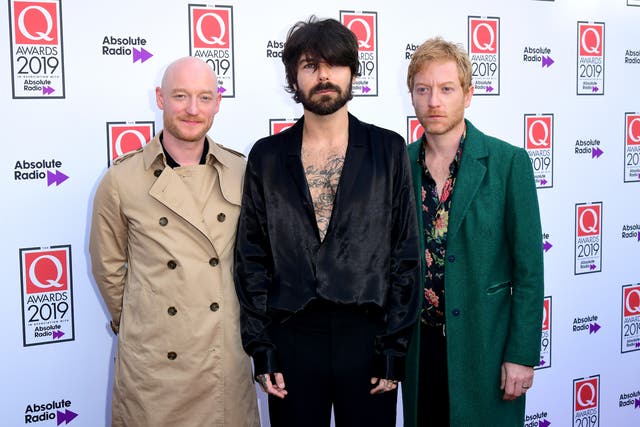 Biffy Clyro ‘devasted’ to cancel last date of US tour due to illness (Ian West/PA)