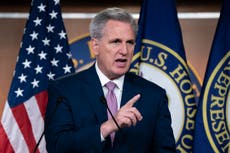 House January 6 committee subpoenas Kevin McCarthy and four other GOP representatives
