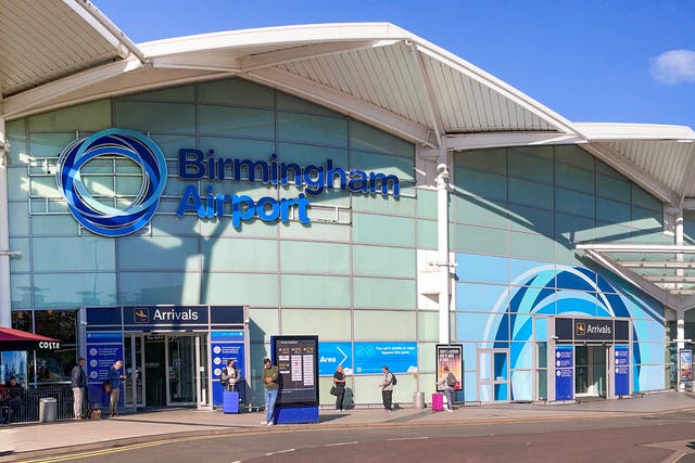 <p>Birmingham Airport</p>