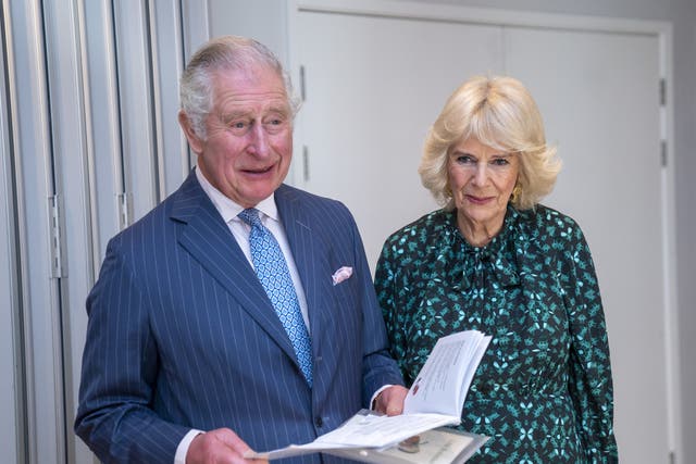 Charles and Camilla will take part in the State Opening of Parliament (Arthur Edwards/The Sun/PA)