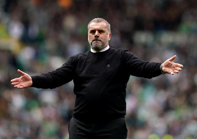 <p>Celtic manager Ange Postecoglou (Andrew Milligan/PA)</p>