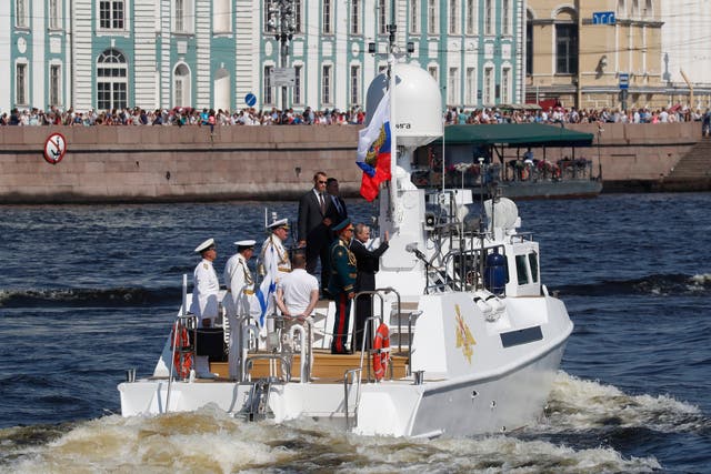 <p>Dicho bote era utilizado por Putin en eventos cívicos y militares </p>