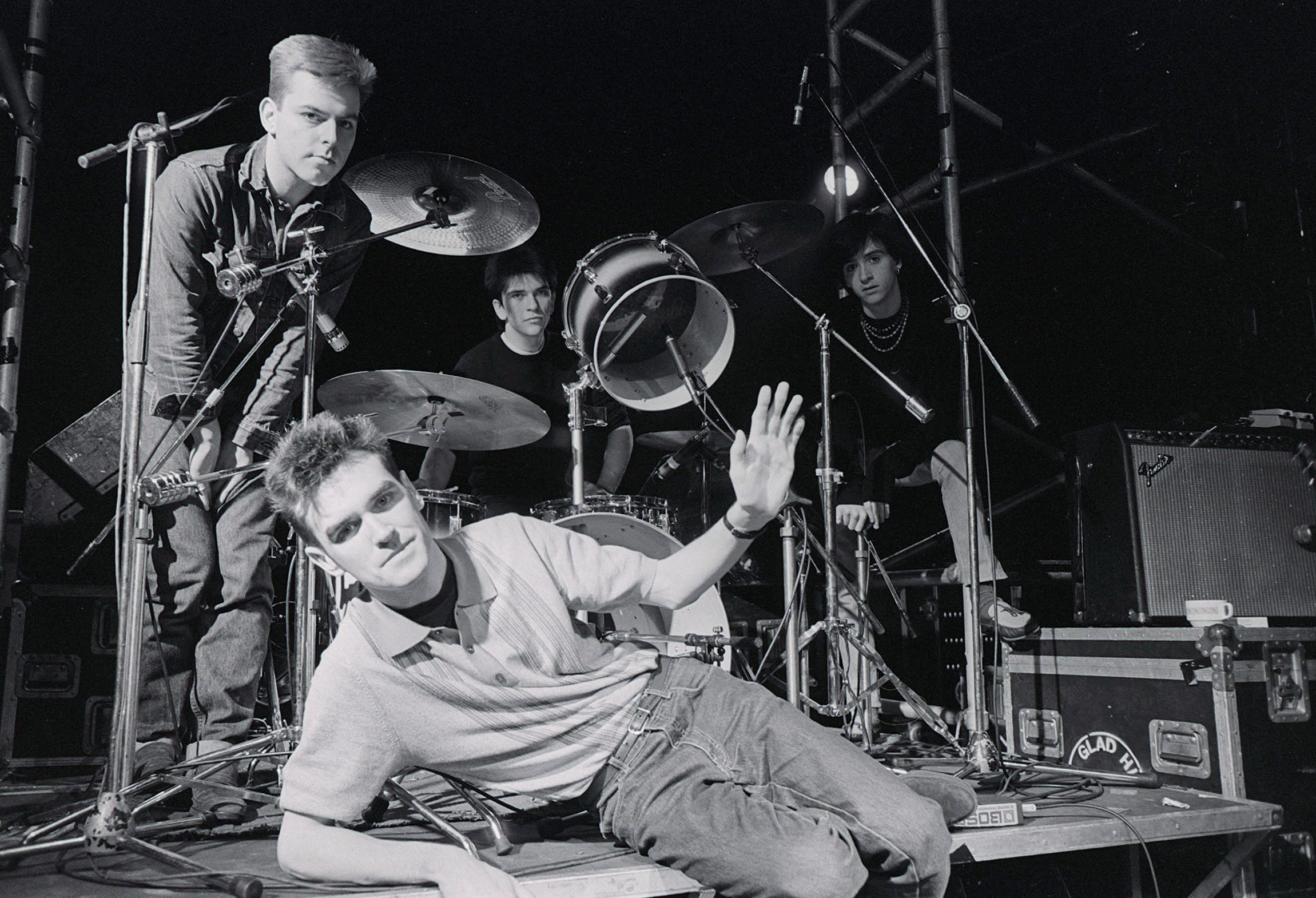 The Smiths were quickly adopted as the darlings of the music press