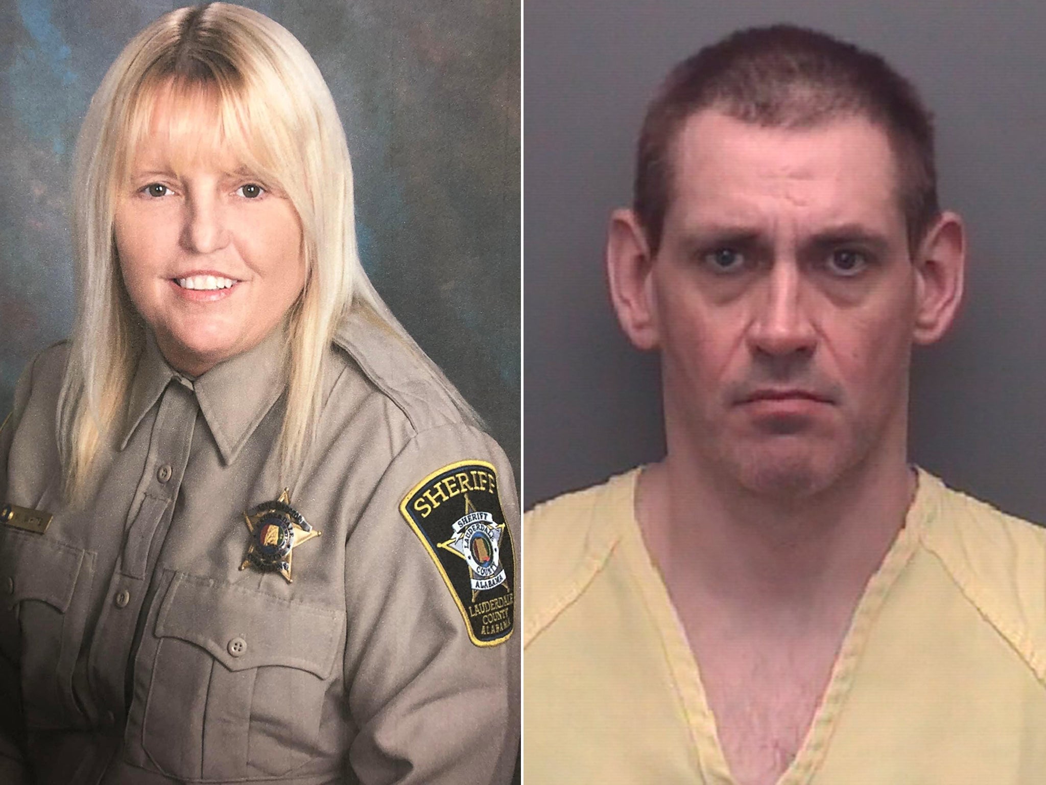 Vicky White (left) and Casey White (right) went on the run together