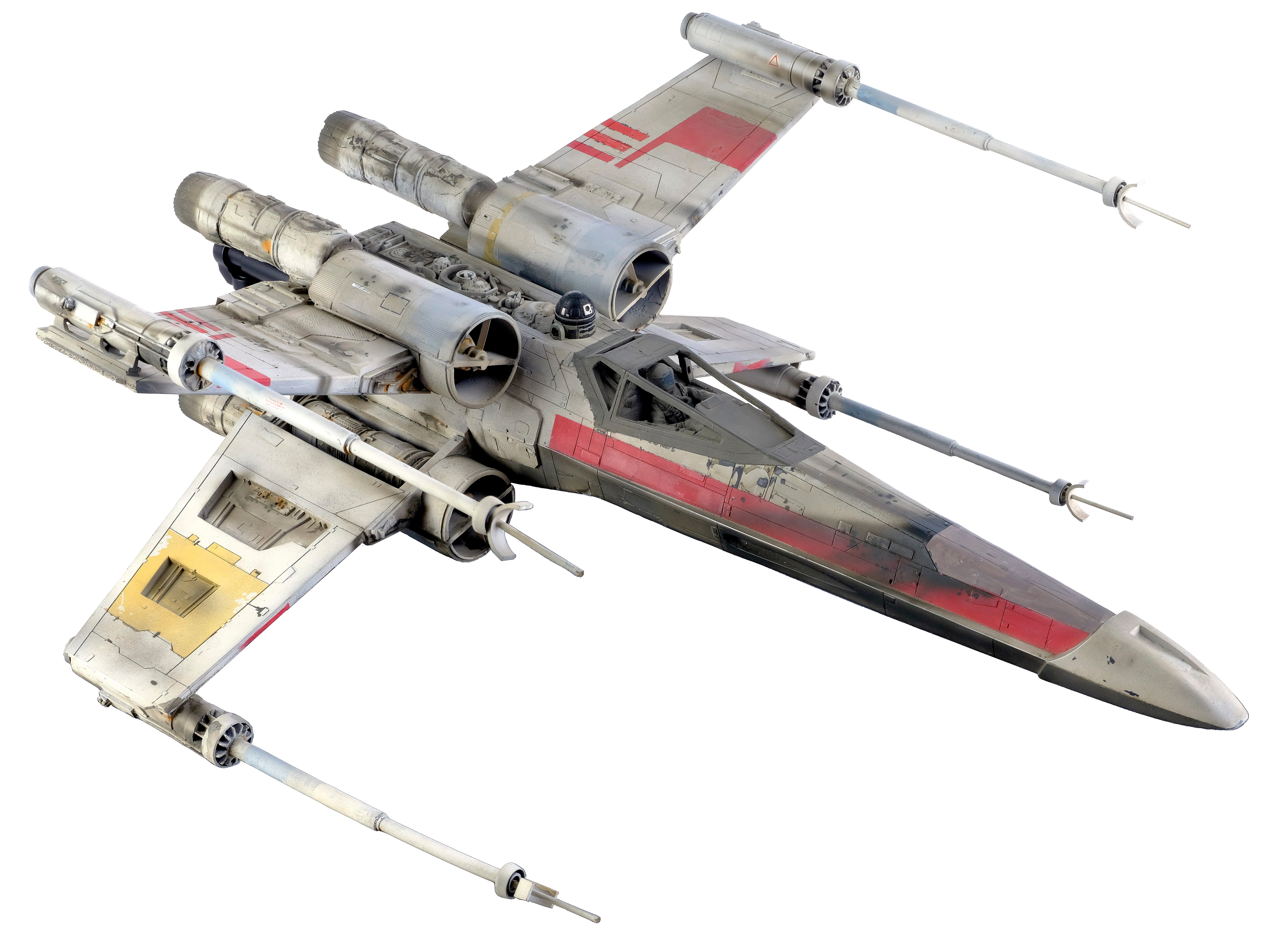 Model miniature Star Wars starfighter worth up to £800,000 to go up for auction (Popstore/PA)