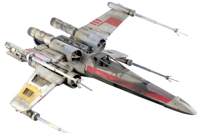 Model miniature Star Wars starfighter worth up to ?800,000 to go up for auction (Popstore/PA)