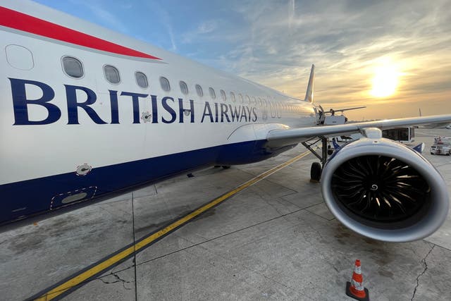 <p>Flying tonight: British Airways Airbus A320 at Milan Linate airport – one of the routes on which BA cancellations are occuring daily</p>