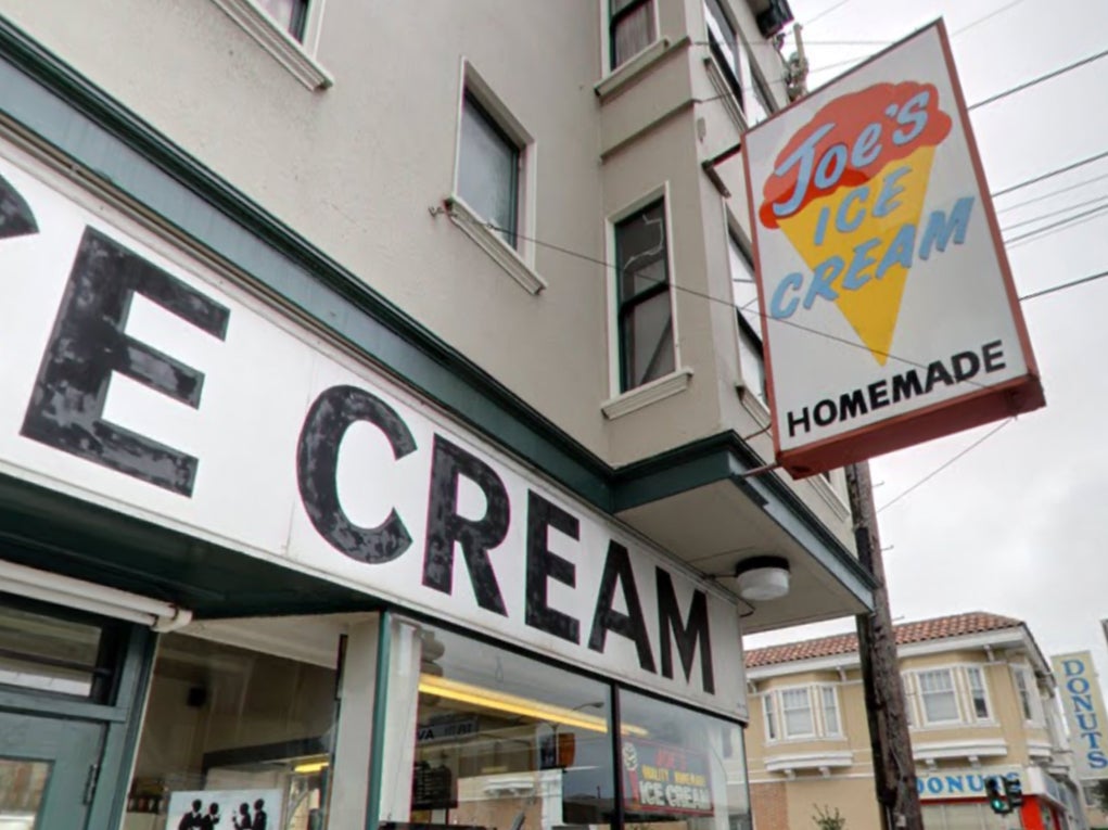 The ice cream shop in San Francisco that held an event involving police