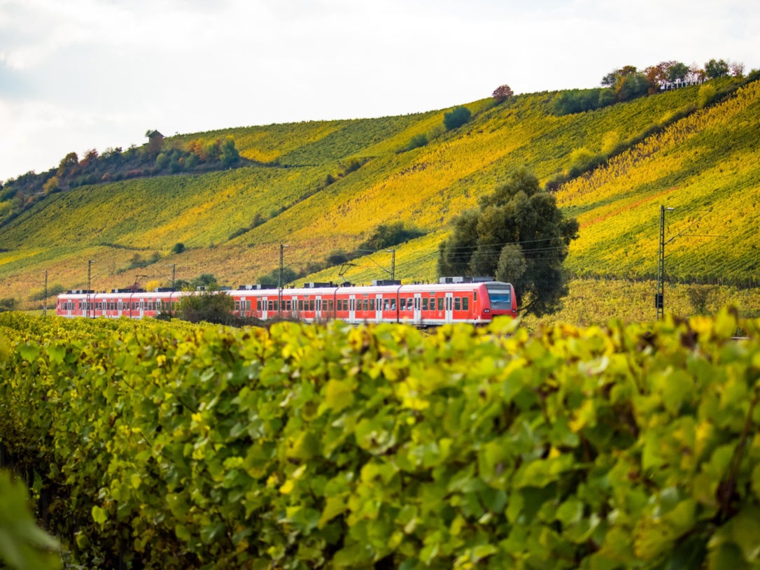 The manner of getting there is as important as the arrival on a European exploration by train