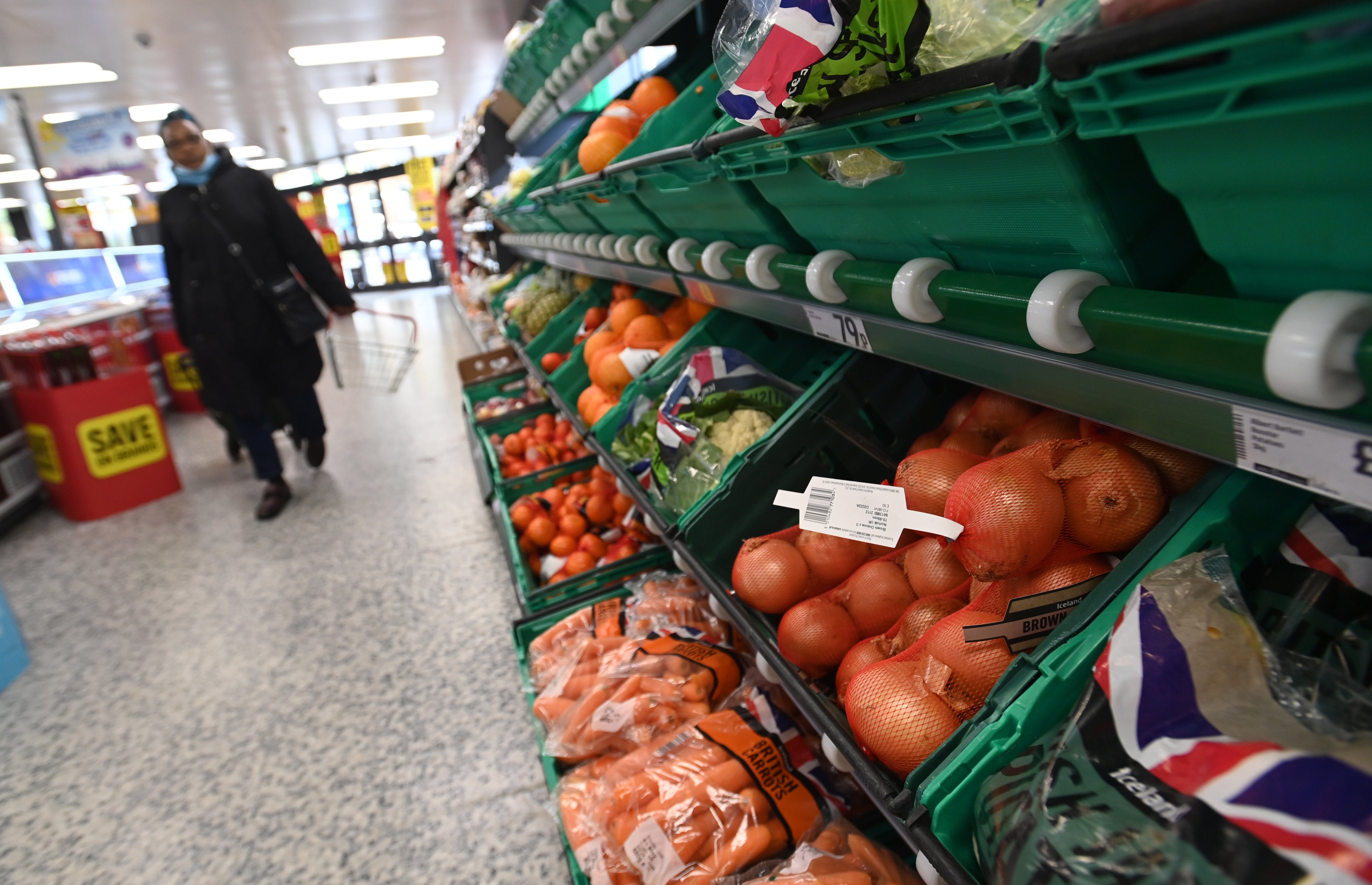 The cost of food has increased by 9.3% in the past year