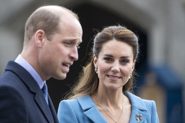 The Duke and Duchess of Cambridge will spend two days in Scotland (PA)