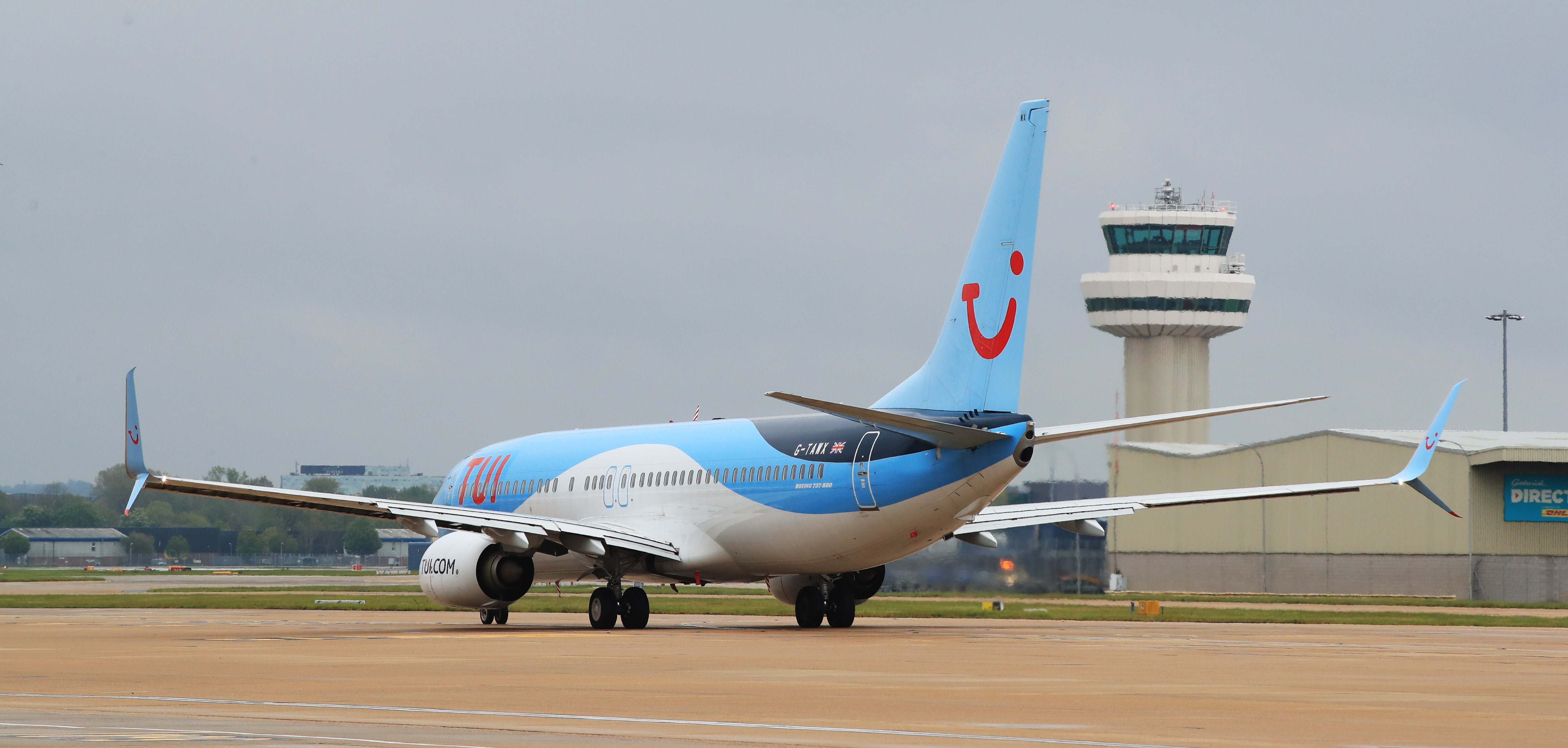 The incident occurred on a Tui flight