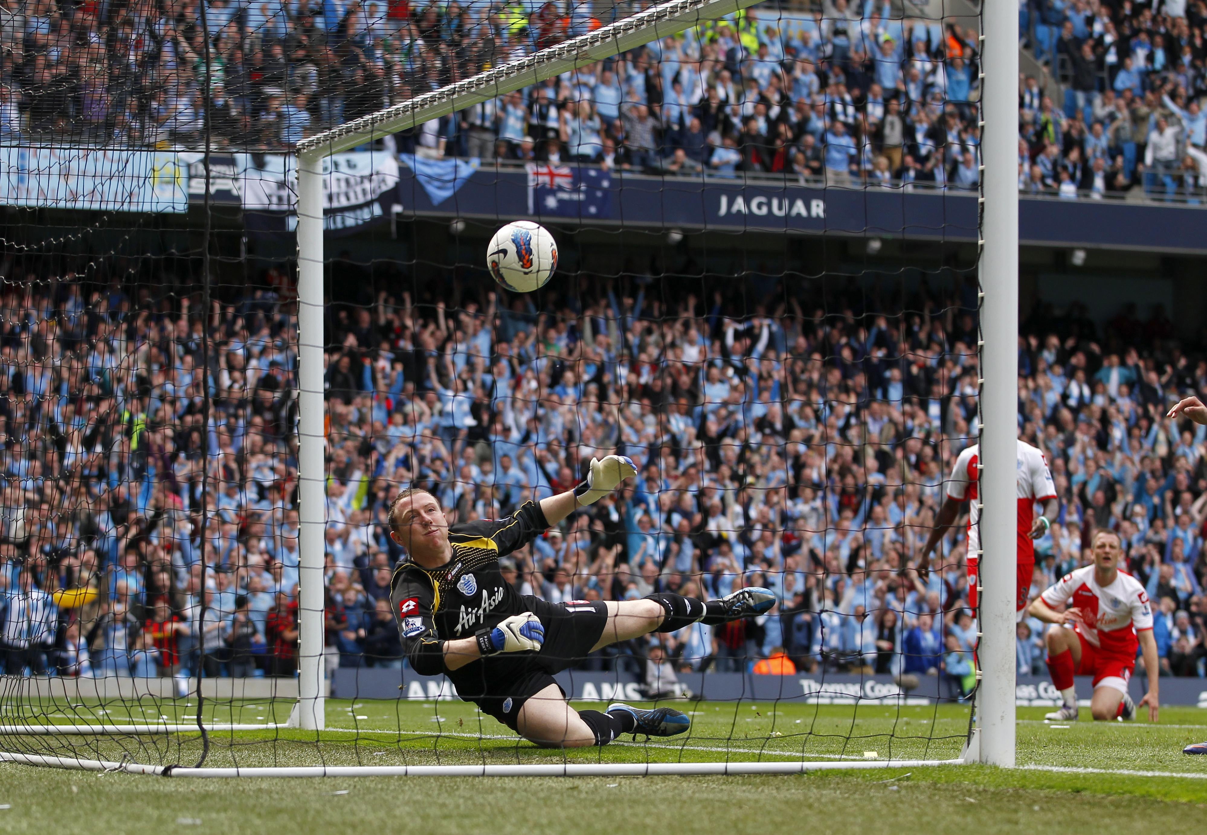 Paddy Kenny was in goal for QPR when Manchester City won the Premier League most dramatic title chase (