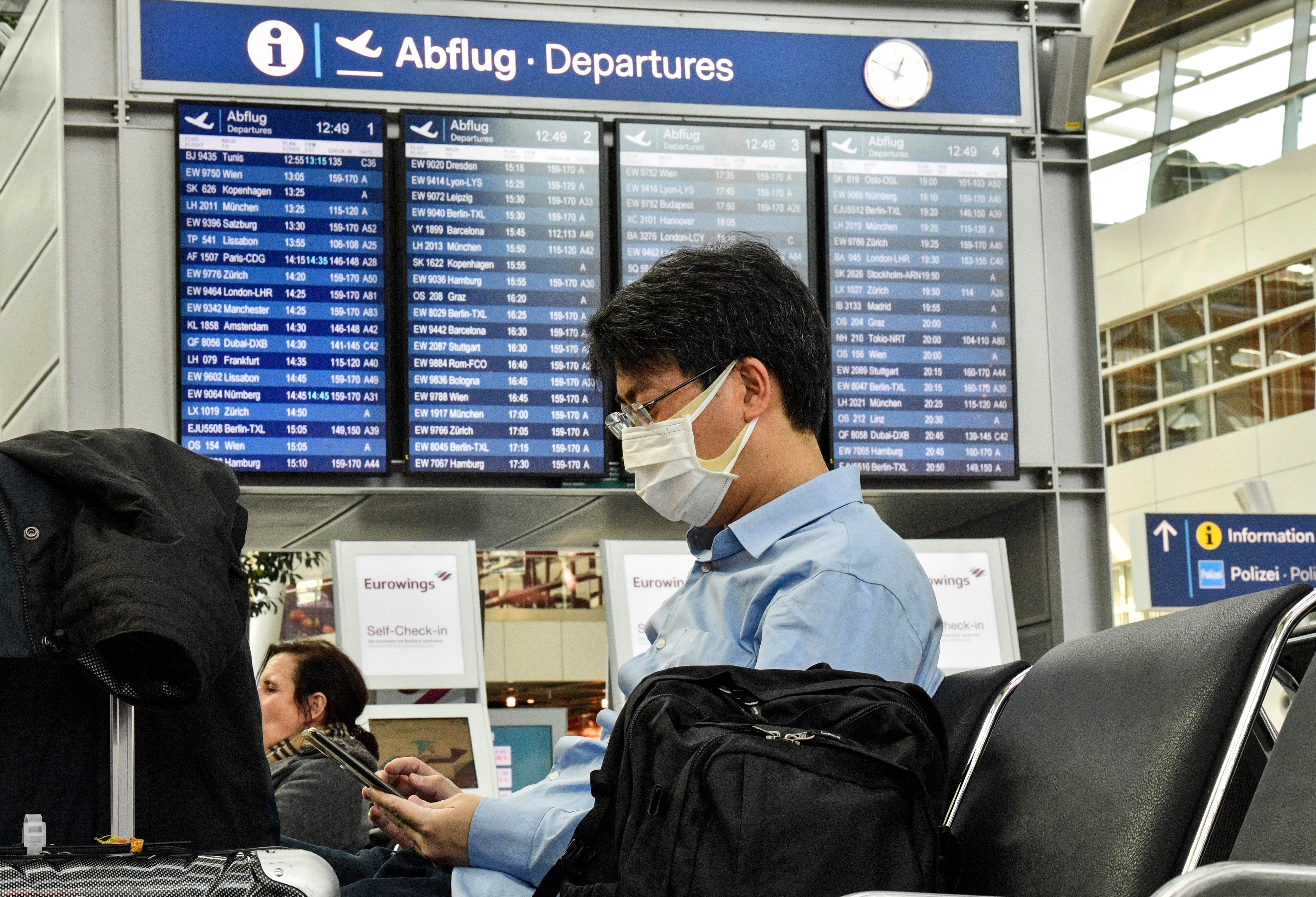 Virus Outbreak Europe Air Travel