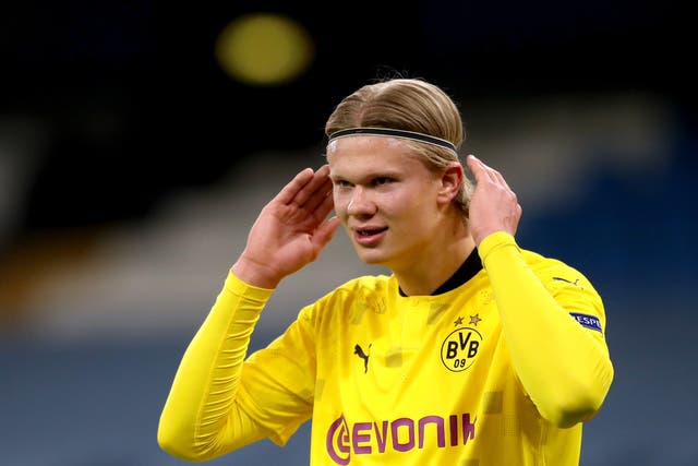 Manchester City have pulled off a transfer coup with a deal for Erling Haaland (Nick Potts/PA)