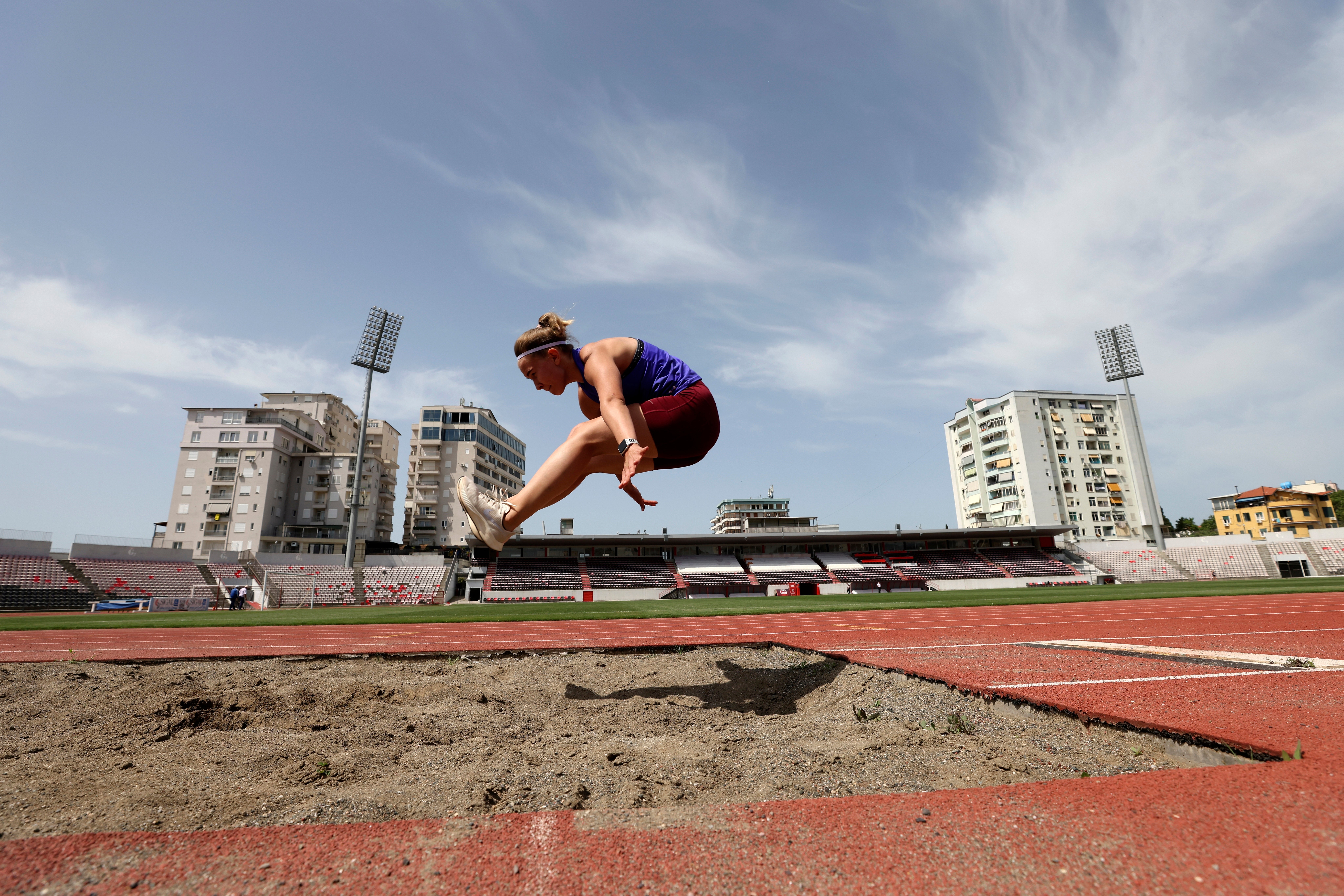 Albania Ukrainian Athletes