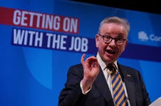 Brexit news— live: Michael Gove ‘cool’ with ripping up Northern Ireland protocol