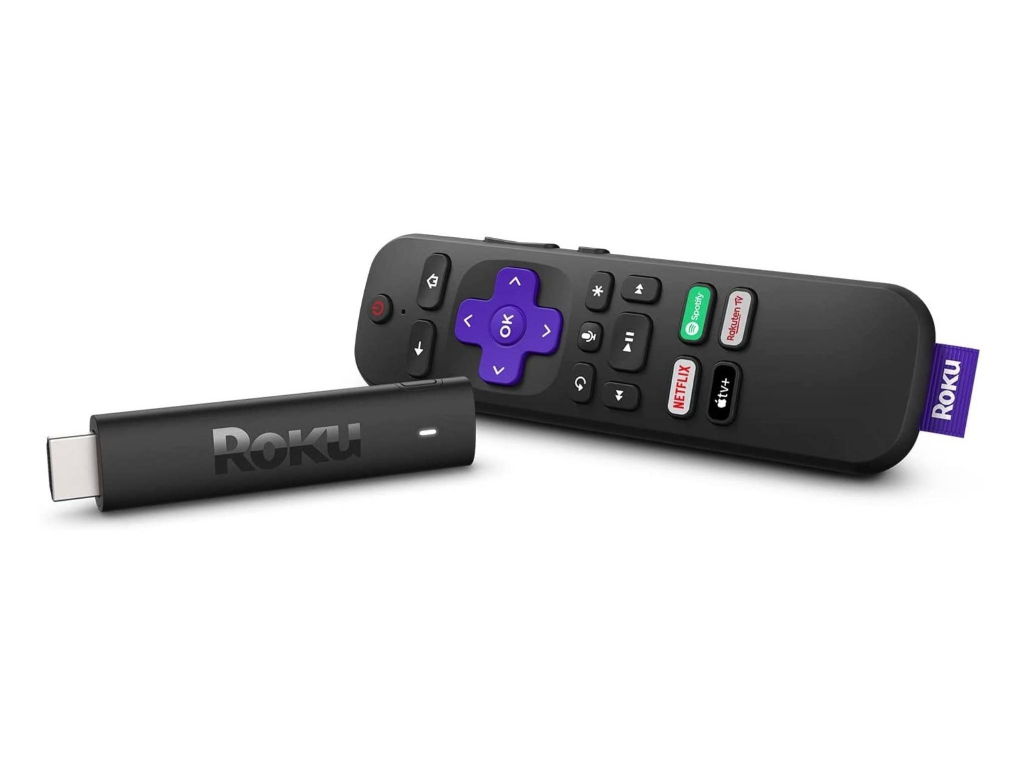 Roku Streaming Stick 4K and remote