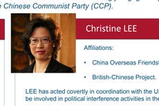 ‘Growing’ threat of foreign state interference in British politics