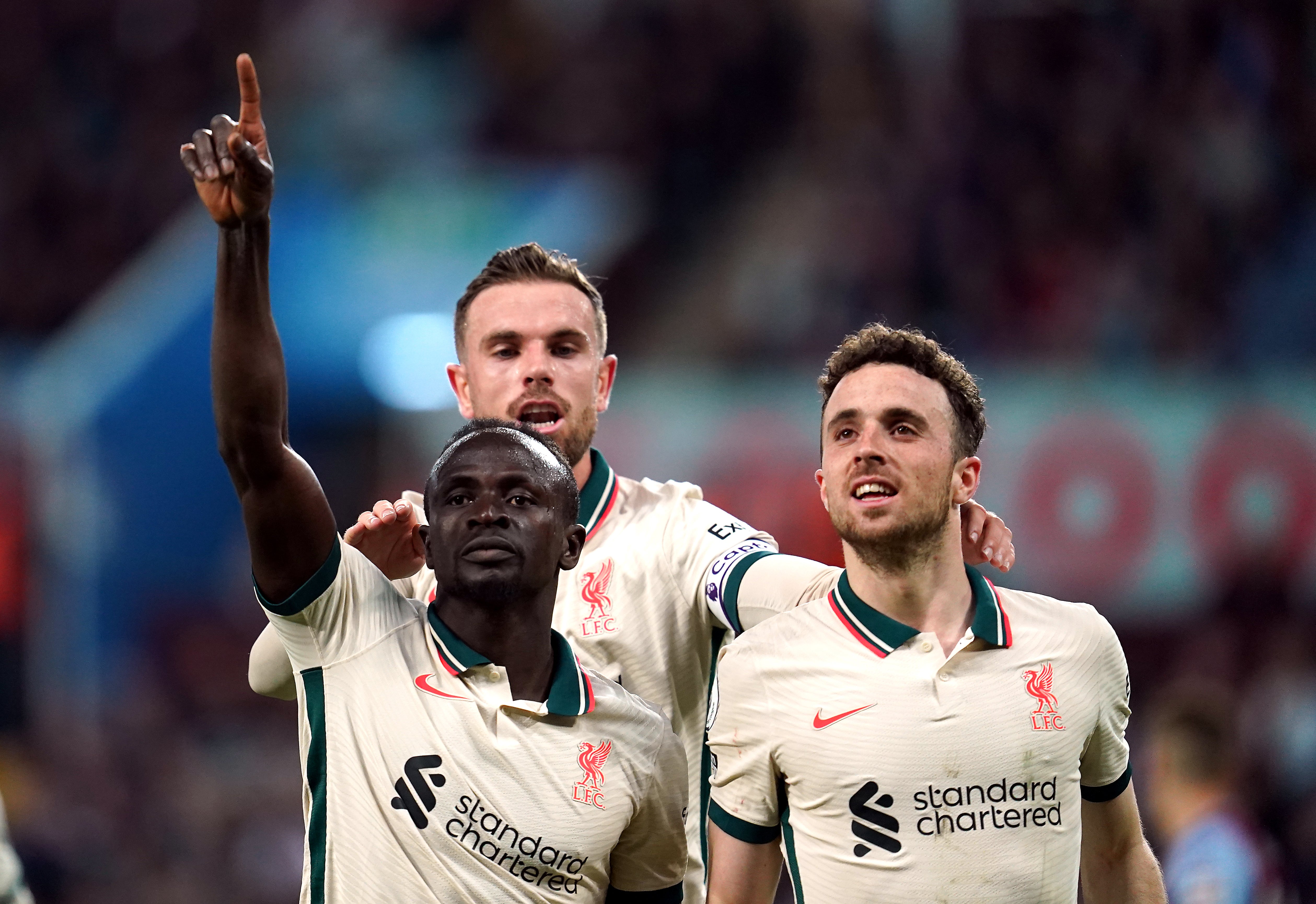 Liverpool beat Aston Villa (Nick Potts/PA)