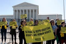 Study shows how Roe v Wade repeal could create ‘abortion care deserts’ in US