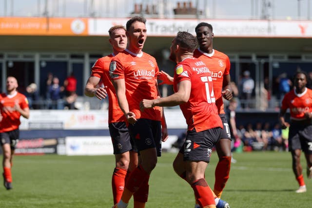 <p>Luton are looking to secure an incredible promotion to the Premier League</p>