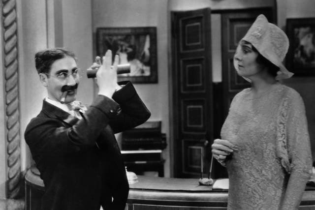 <p>There was a devilish relish in the way Groucho used to torment the matronly Margaret Dumont in the classic Marx Brothers movies</p>