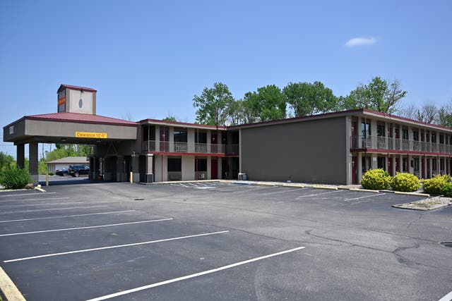 <p>Motel 41 where fugitives Casey White and Vicky White were holed up for some of their time on the run</p>