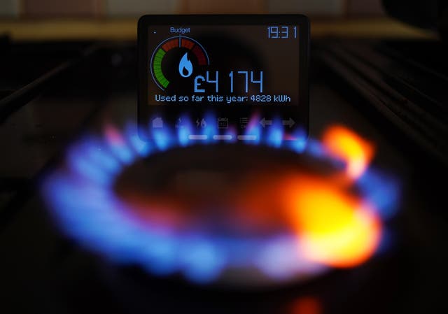 Households have seen rising energy prices (Yui Mok/PA)