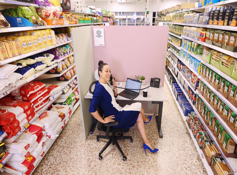 IWG and Tesco have partnered to launch hybrid office space in supermarkets (IWG/PA)