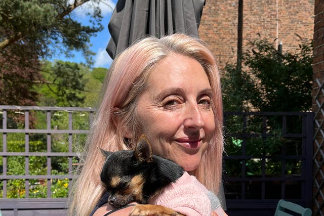 Twiggy, 2, with owner Angela Elvin, 51 (Collect/PA Real Life)