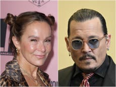 Jennifer Grey says she ‘doesn’t recognise’ Johnny Depp in Amber Heard trial footage