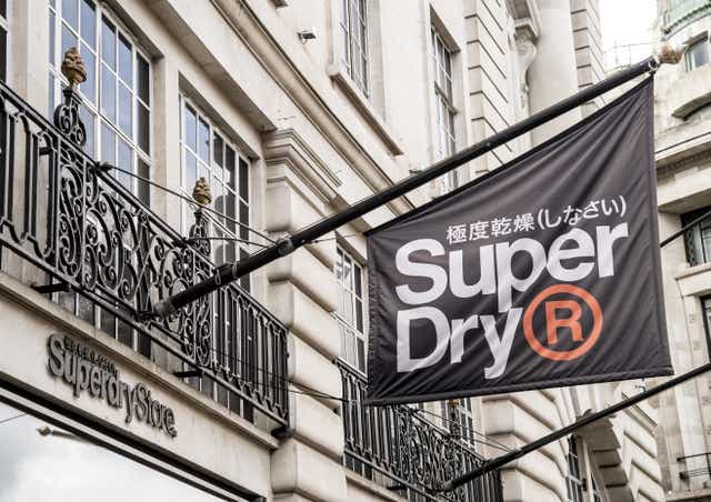 Superdry has revealed soaring stores sales following the lifting of Covid restrictions (Ian West/PA)