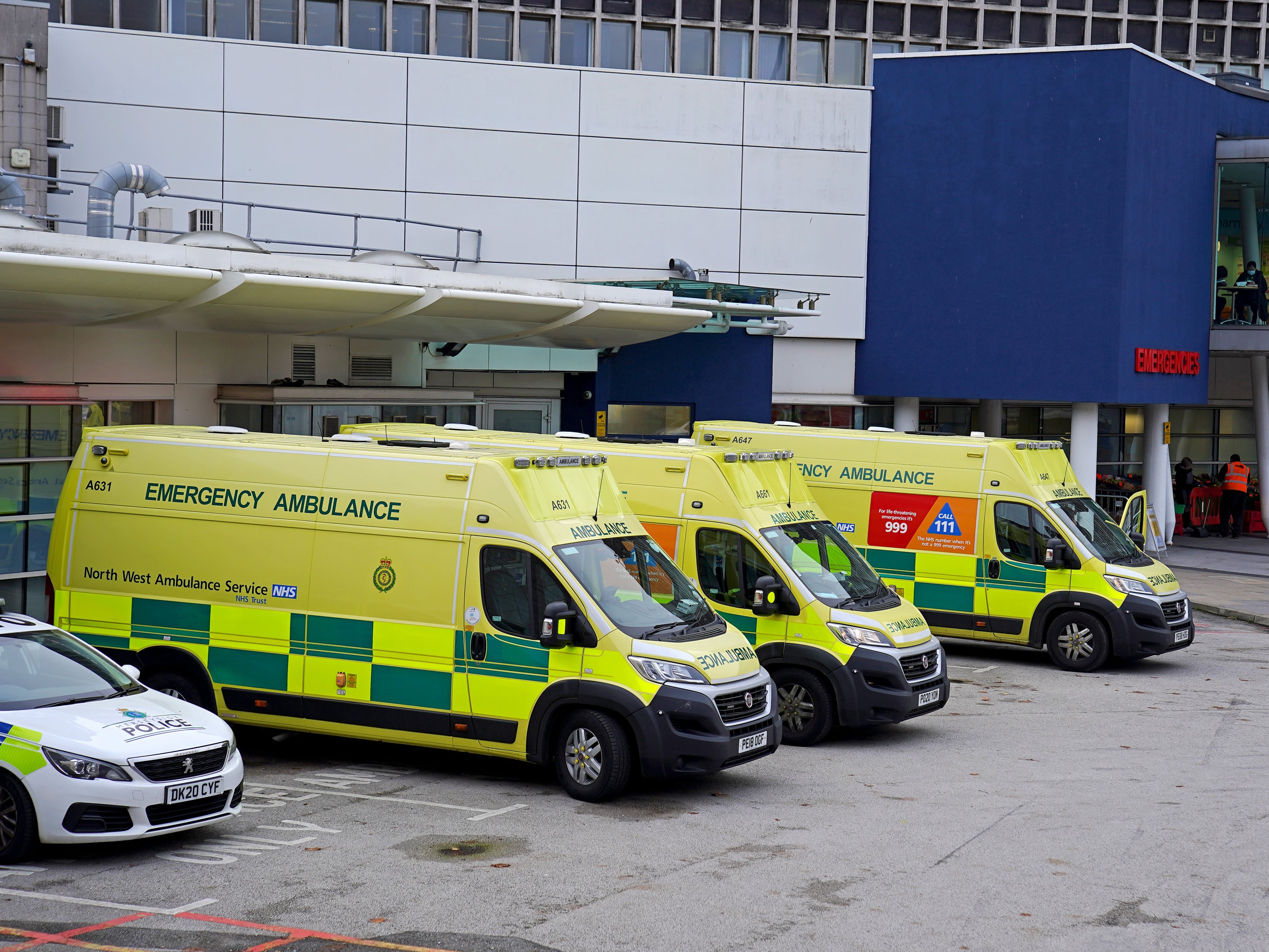 The average response time for ambulances dealing with the most urgent call outs in England hit a record high in March