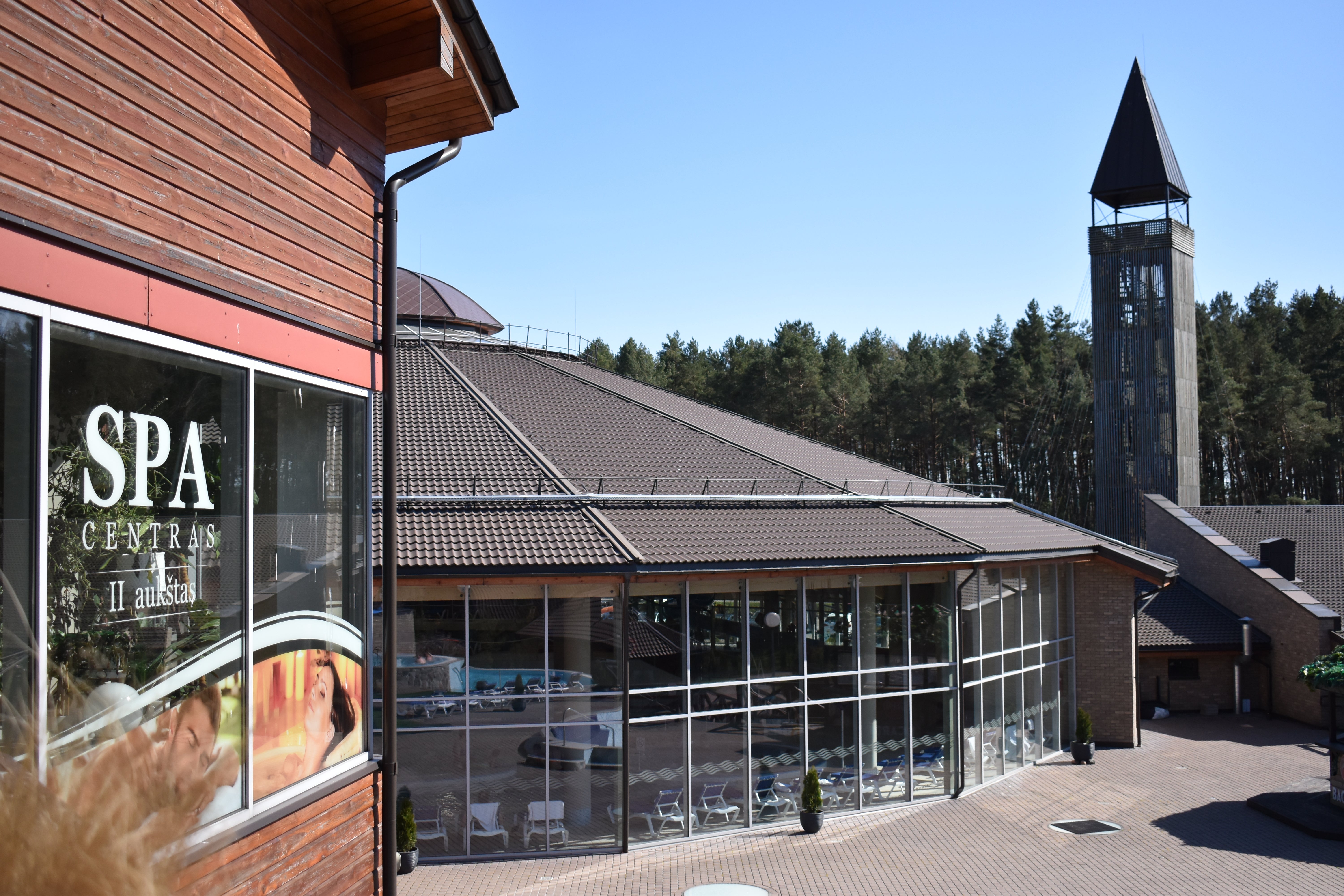 Amber spa treatments at Atostogų Parkas