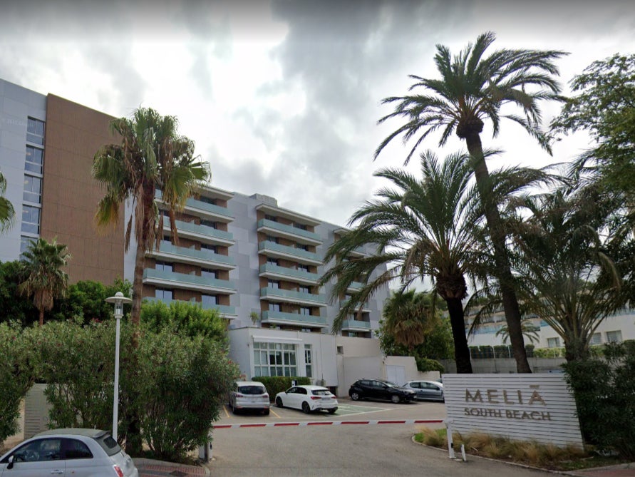 The incident happened at a hotel in the east of Magaluf