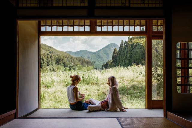<p>An Airbnb listing in Japan</p>
