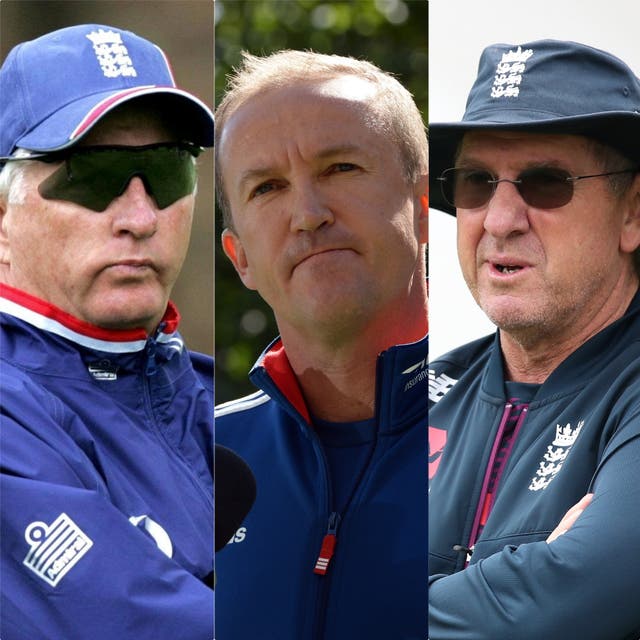 Duncan Fletcher, Andy Flower and Trevor Bayliss have all led England in recent years (PA)