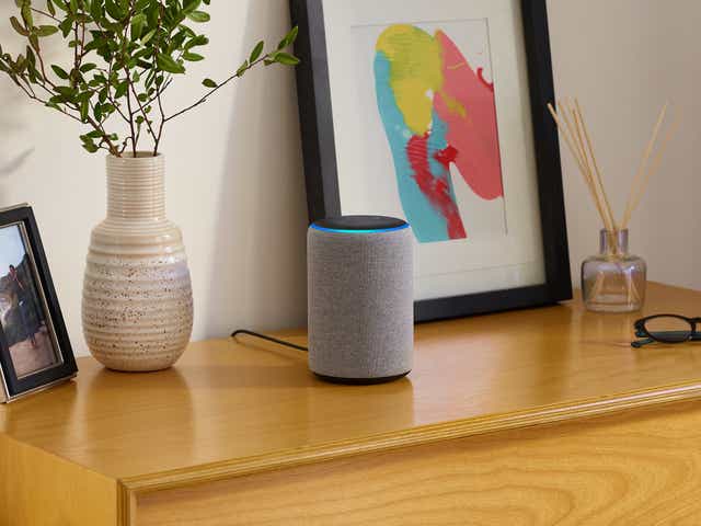 Amazon Echo Plus smart speaker (Amazon/PA)